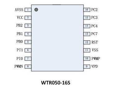 WTR050 Audio Recording Chip